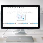 Froala rich text editor
